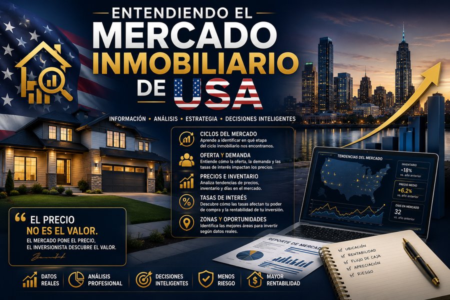 Entendiendo el Mercado Inmobiliario de USA